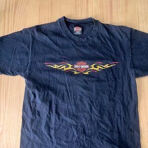 Vintage Harley flame shirt